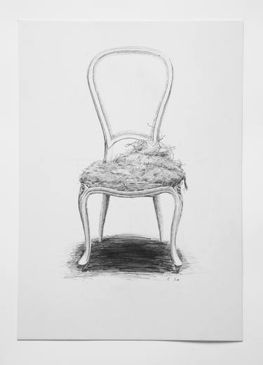 Original Figurative Still Life Drawings by Joaquin Jara