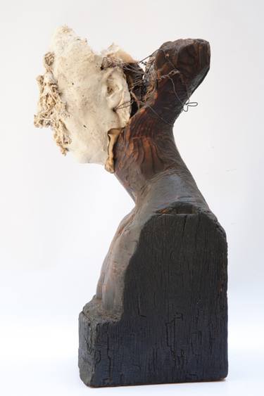 Original Figurative Portrait Sculpture by Joaquin Jara