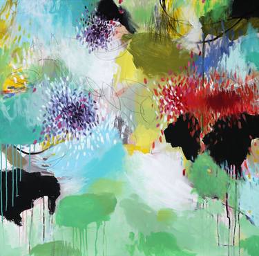 Original Abstract Paintings by C B