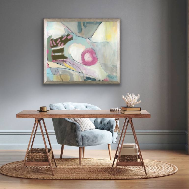 Original Abstract Painting by Mary Elizabeth Marvin