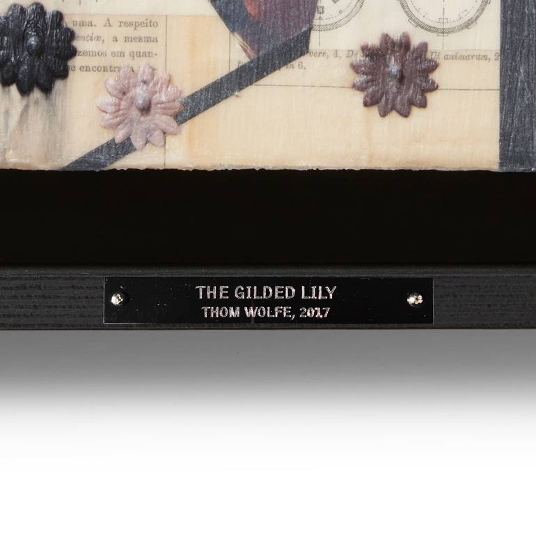 Original Dada Nude Collage by Thom Wolfe