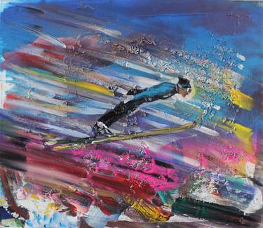 Print of Expressionism Sports Paintings by Michal Fric