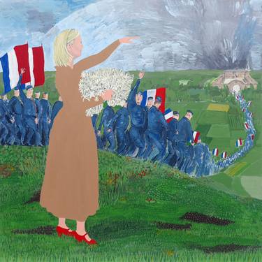 Original Political Paintings by Jay Rechsteiner