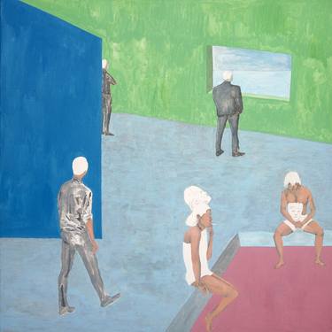 Print of Conceptual People Paintings by Jay Rechsteiner