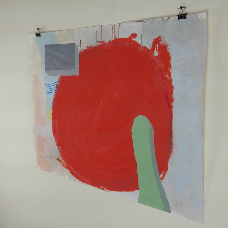 Original Abstract Expressionism Abstract Painting by Jay Rechsteiner