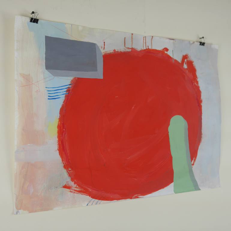 Original Abstract Expressionism Abstract Painting by Jay Rechsteiner