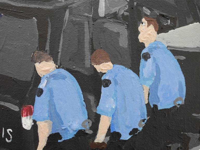 Original Conceptual Politics Painting by Jay Rechsteiner
