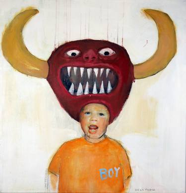 Original Kids Painting by Jay Rechsteiner
