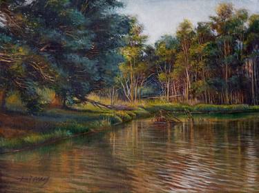 Original Realism Landscape Paintings by Tai Meng Lim
