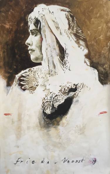 Original Women Paintings by Frieda van Voorst