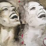2 faces by Frieda van Voorst