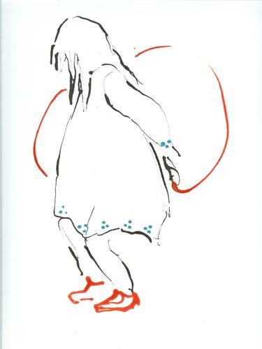 Original Expressionism Children Drawings by Sally Williams