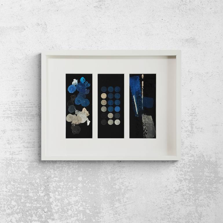 Original Abstract Expressionism Abstract Painting by Miki Wanibuchi