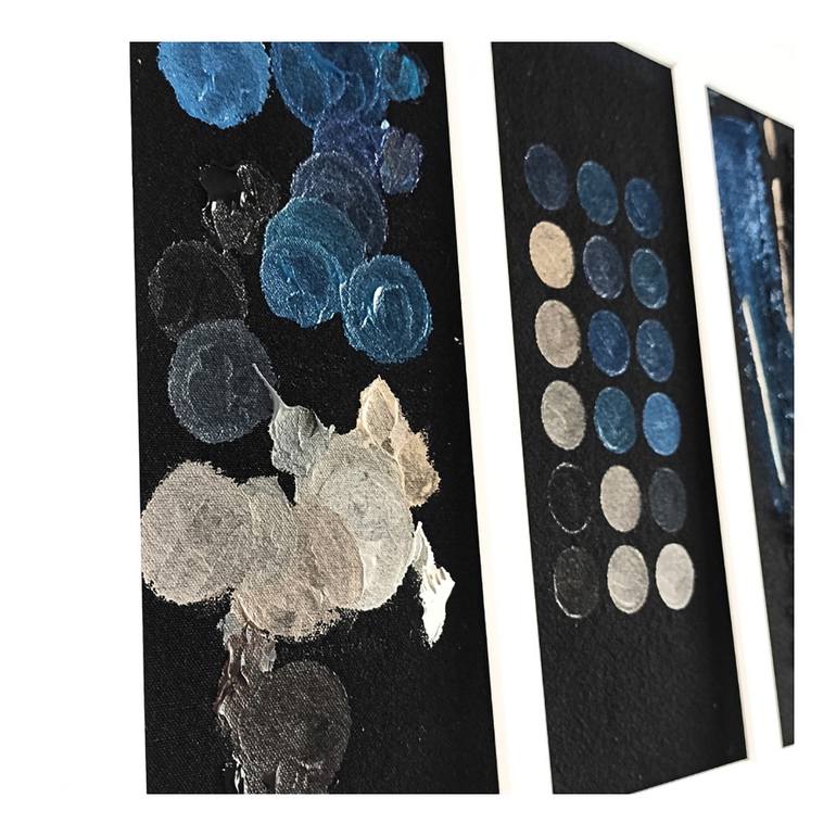 Original Abstract Expressionism Abstract Painting by Miki Wanibuchi