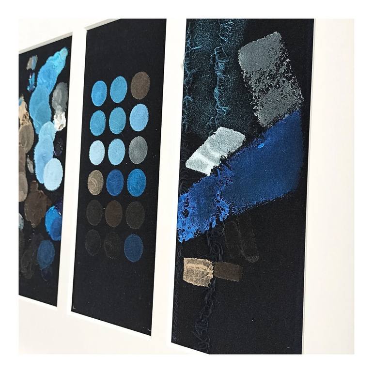 Original Abstract Expressionism Abstract Painting by Miki Wanibuchi