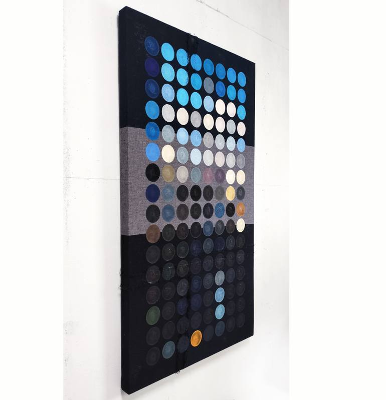 Original Abstract Expressionism Abstract Painting by Miki Wanibuchi