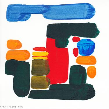 Print of Abstract Paintings by Miki Wanibuchi