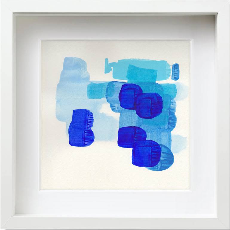 Original Abstract Expressionism Abstract Painting by Miki Wanibuchi