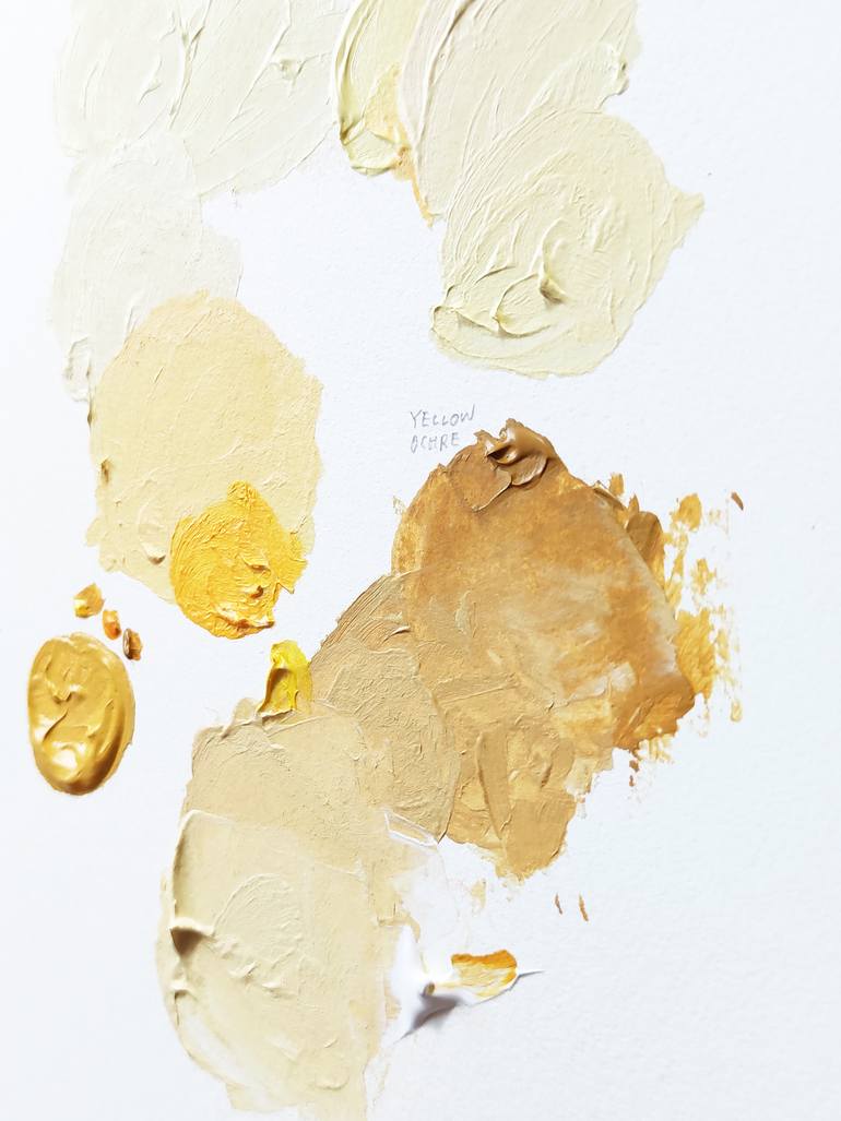 Original Abstract Expressionism Abstract Painting by Miki Wanibuchi