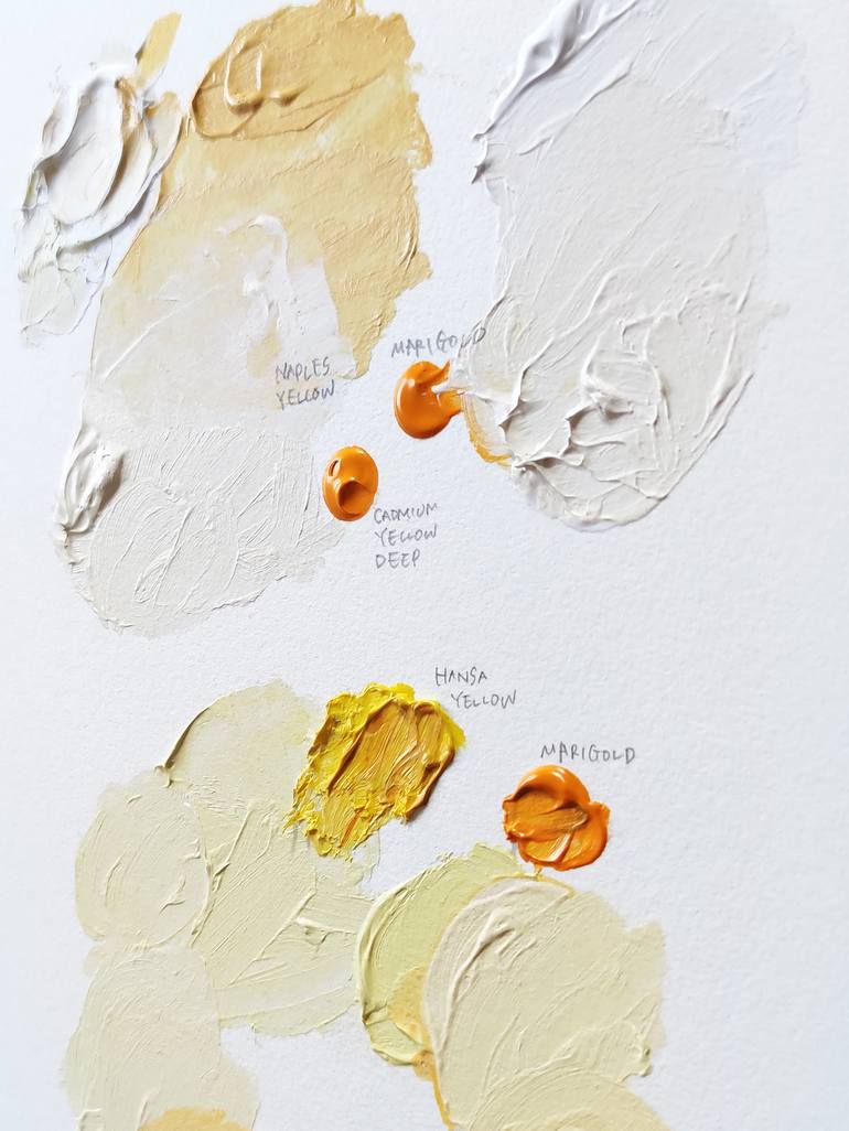 Original Abstract Expressionism Abstract Painting by Miki Wanibuchi