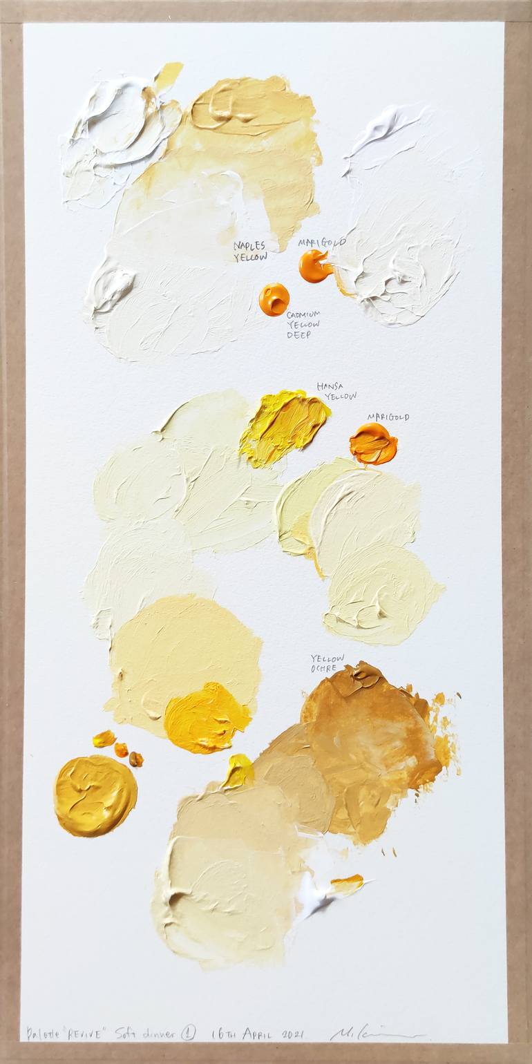 Original Abstract Expressionism Abstract Painting by Miki Wanibuchi