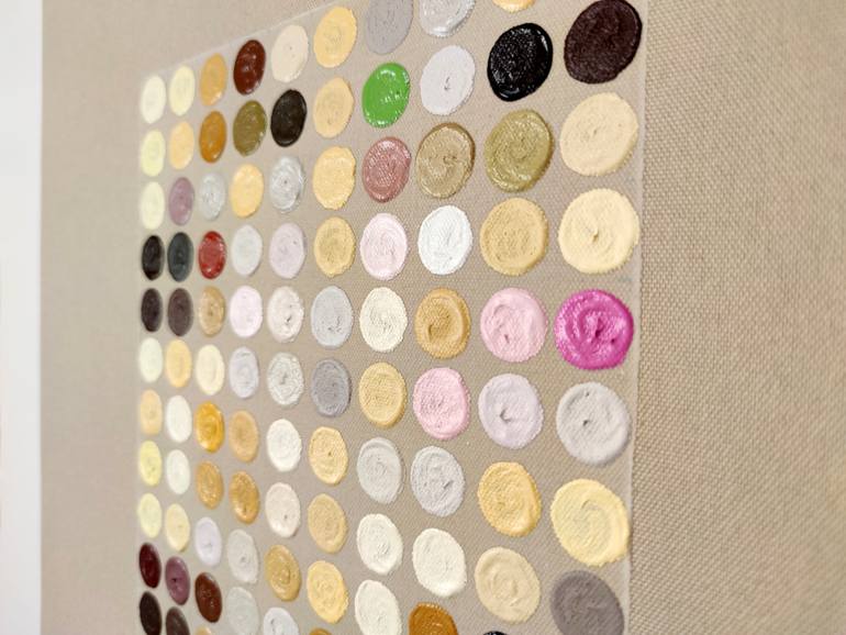 Original Abstract Expressionism Abstract Painting by Miki Wanibuchi