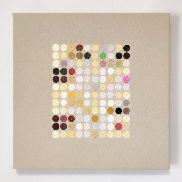 Original Abstract Expressionism Abstract Painting by Miki Wanibuchi