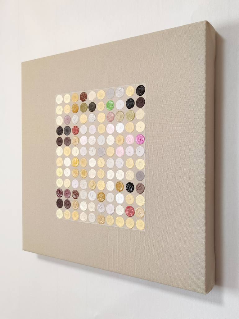 Original Abstract Expressionism Abstract Painting by Miki Wanibuchi