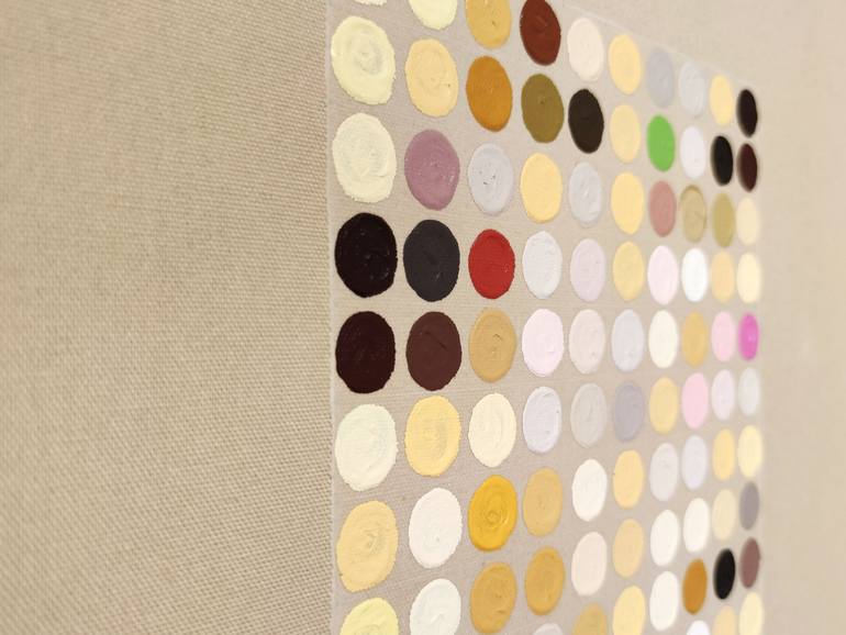 Original Abstract Expressionism Abstract Painting by Miki Wanibuchi