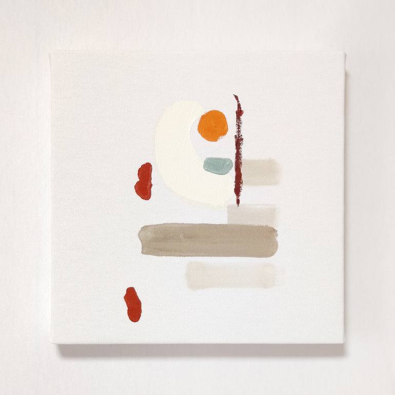Original Abstract Expressionism Abstract Painting by Miki Wanibuchi
