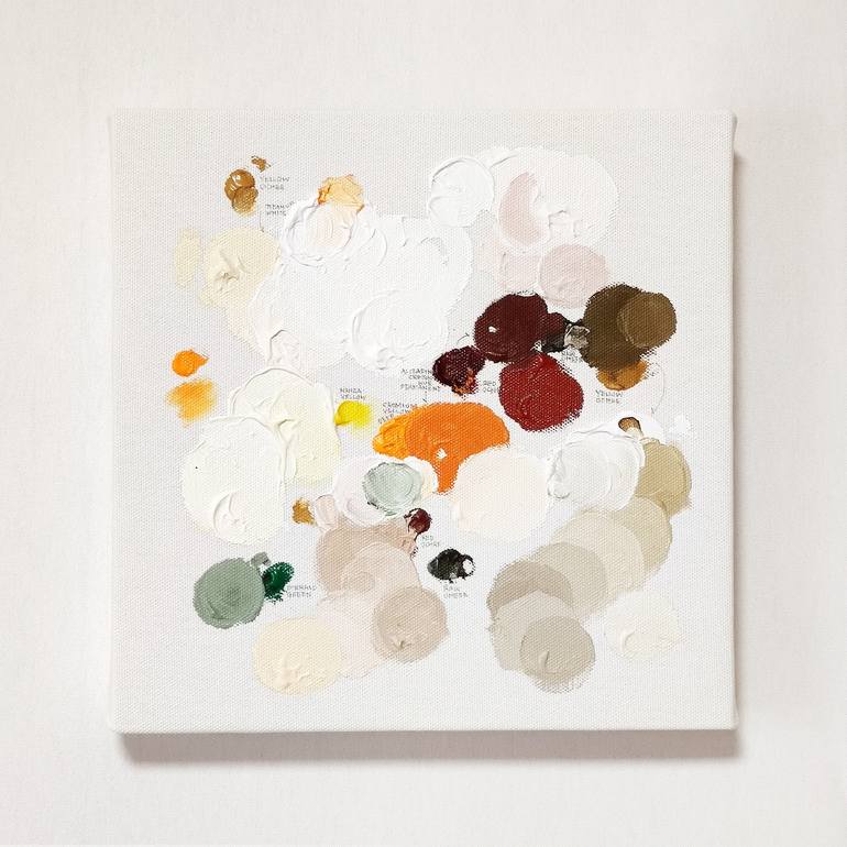 Original Abstract Expressionism Abstract Painting by Miki Wanibuchi