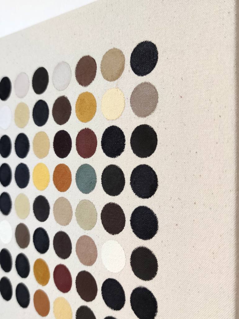 Original Abstract Expressionism Abstract Painting by Miki Wanibuchi