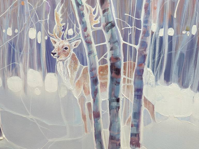 Original Abstract Landscape Painting by Gill Bustamante