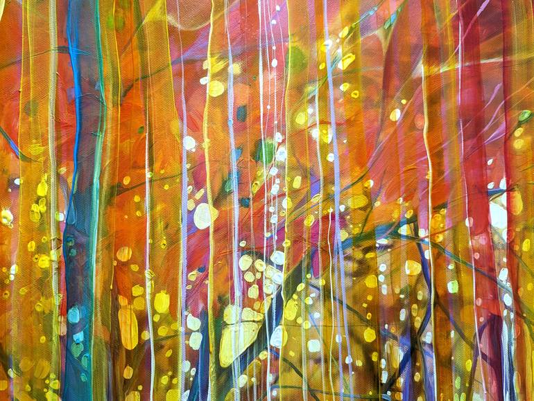 Original Contemporary Abstract Painting by Gill Bustamante
