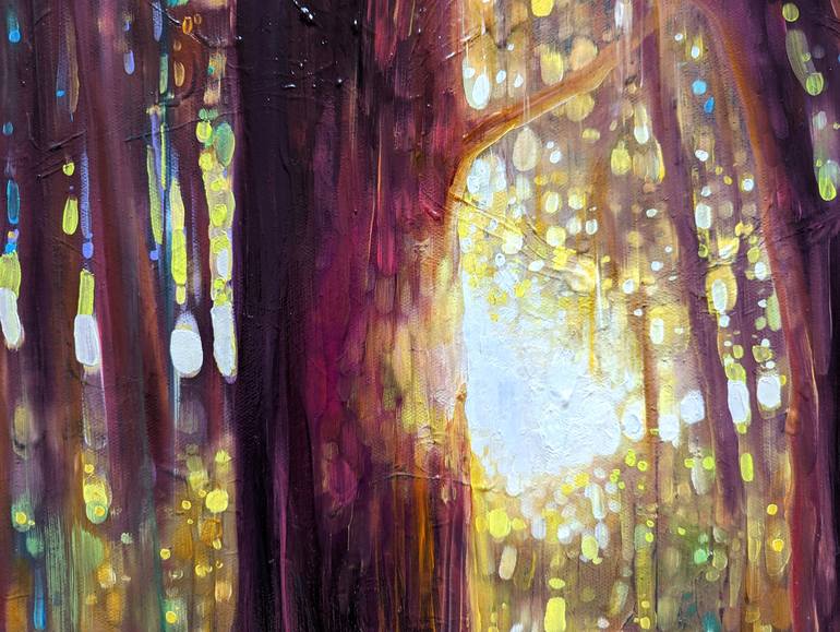 Original Tree Painting by Gill Bustamante