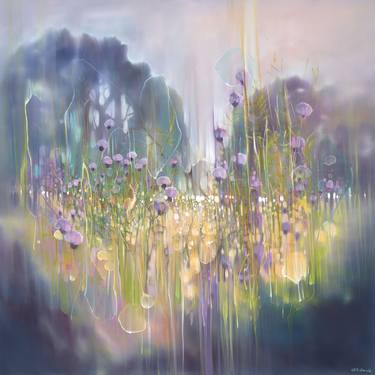 Original Abstract Nature Paintings by Gill Bustamante