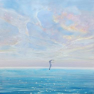 Original Expressionism Seascape Paintings by Gill Bustamante