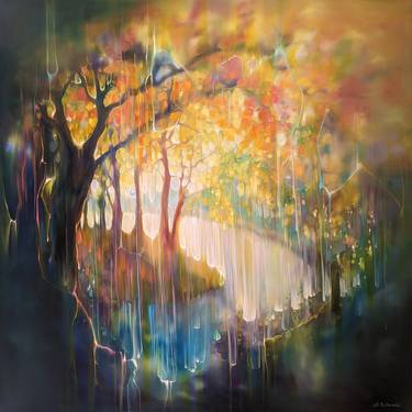 Original Impressionism Landscape Paintings by Gill Bustamante