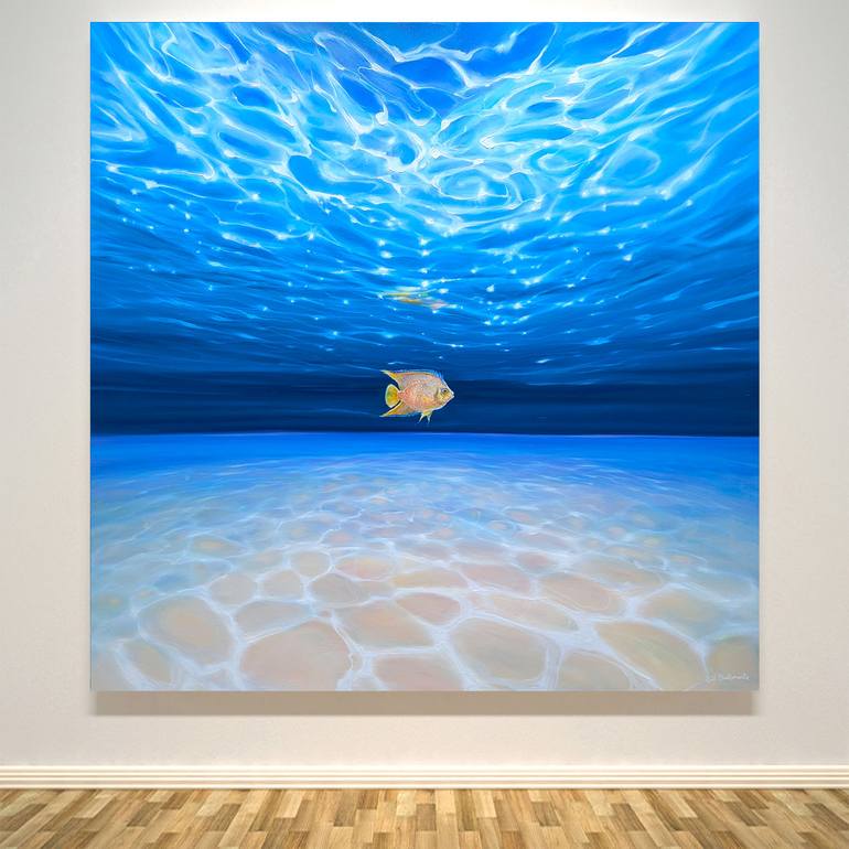 Original Realism Seascape Painting by Gill Bustamante