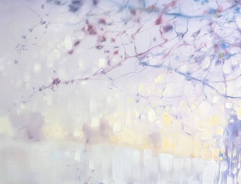 Original Contemporary Landscape Painting by Gill Bustamante