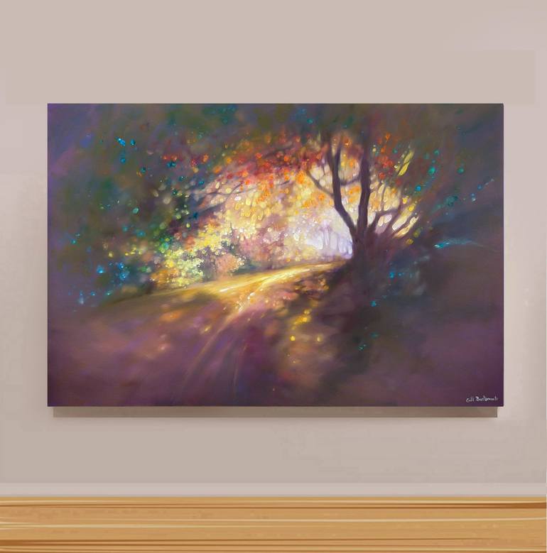 Original Contemporary Landscape Painting by Gill Bustamante