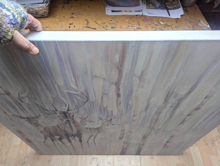 Original Art Nouveau Animal Painting by Gill Bustamante