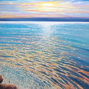 Original Expressionism Seascape Paintings by Gill Bustamante