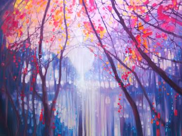 Print of Seasons Paintings by Gill Bustamante