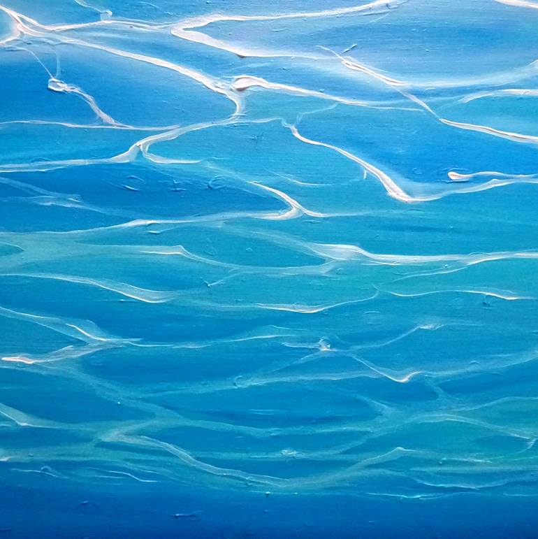 Original Expressionism Fish Painting by Gill Bustamante