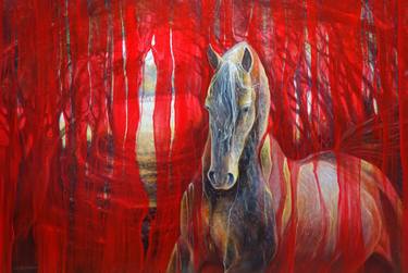 Print of Abstract Animal Paintings by Gill Bustamante