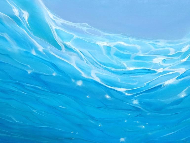 Original Seascape Painting by Gill Bustamante