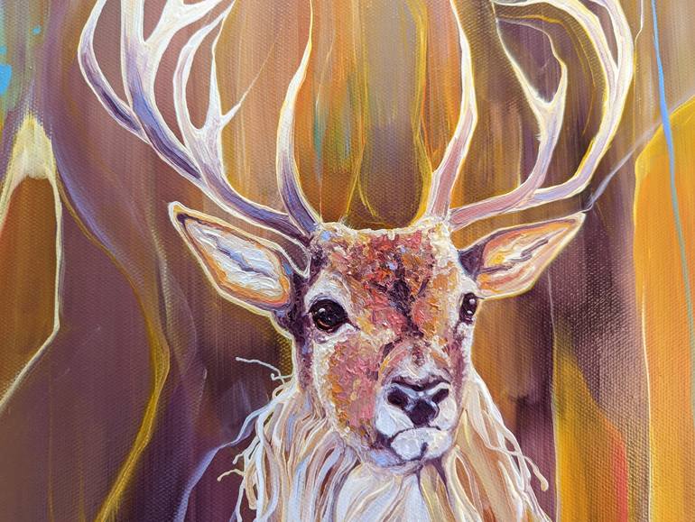 Original Animal Painting by Gill Bustamante