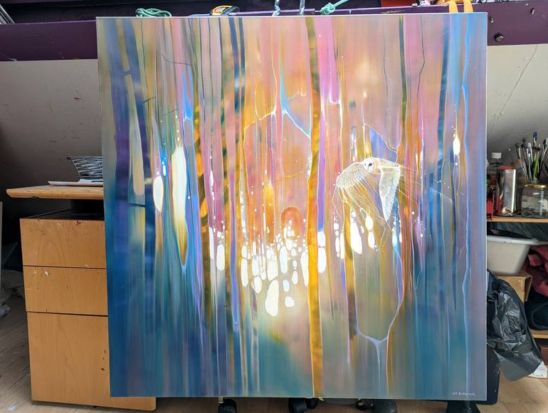 Original Abstract Nature Painting by Gill Bustamante