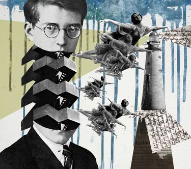 Print of Surrealism Fantasy Collage by Franz Falckenhaus